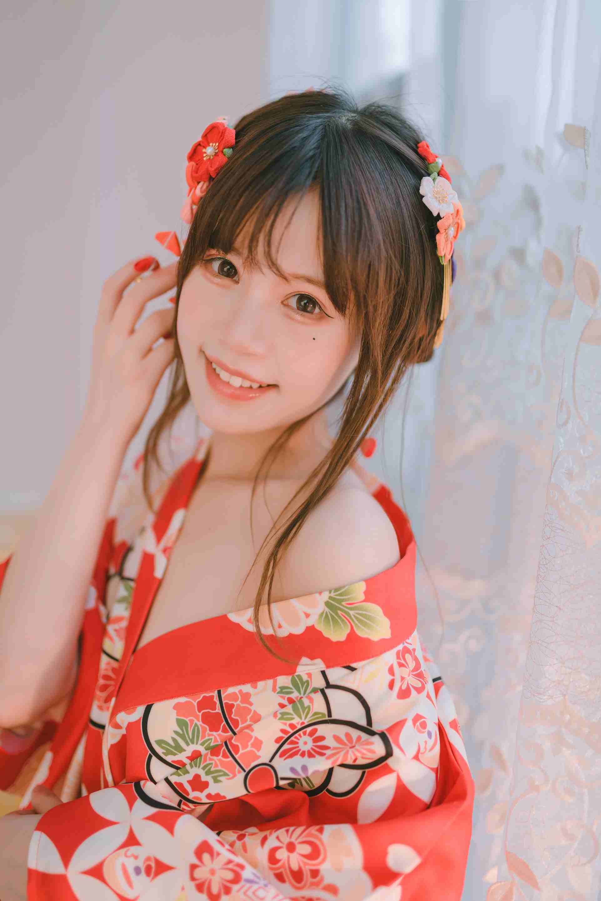 星黛鹿鹿i-日常 浴衣室内